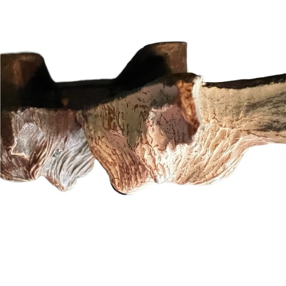 Swank Wood Carved Scotti Terriers Dog brush holder - Picture 5 of 5